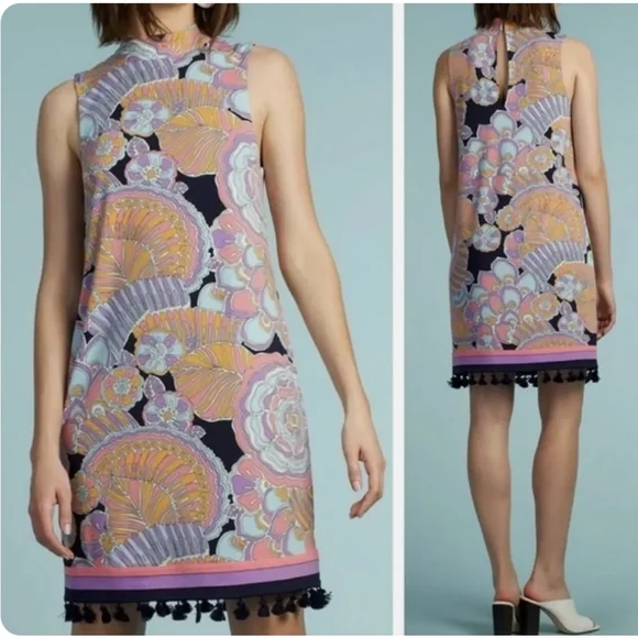 Trina Turk Dresses Trina Turk Coconut Nwt Floralprint Mockneck
